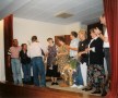 nach der Vorstellung <em>Strohwitwer habens schwer</em>