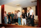 nach der Vorstellung <em>Strohwitwer habens schwer</em>
