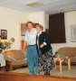 Darsteller bei <em>Strohwitwer habens schwer</em>: Karl-Heinz Neumann und Christel Aubel als Ehepaar