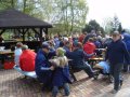 Besucher des Gottesdienstes und der Maifeier