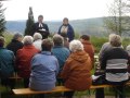 Himmelfahrtsgottesdienst mit Pfarrer Lins und Susanna Debus