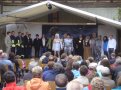 Abschluss der Auff�hrung von der Sage der Harler Glocke am 11.6.2009