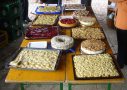 Das Kuchenb�ffet am 1. Mai