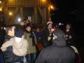 Nikolausfeier am 6.12.2008 auf dem Densberger Dorfplatz