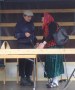 Karl-Heinz Neumann und Renate G�nst als Ehepaar vor der Verj�ngungskur
