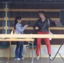 Andrea W�rtele (rechts) als Ehefrau nach der Verj�ngungskur (mit Silvia Noll als Tochter)