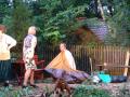 Lydia (Petra Wilhelm) und ihr Schwager Rudi (Karl-Heinz Neumann)