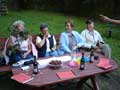 frisch geerntete Kirschen nach der Probe (29.6.06)