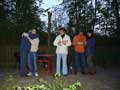 (von links) Petra Wilhelm, Johannes R&uuml;chel, Renate G&uuml;nst, Karl-Heinz Neumann und Michaela G&uuml;nst-Kurz (Probe am 9.5.06)