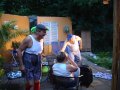 Die Meckerers (Karl-Heinz und Ingeborg Neumann, Erich Kramer) sind im Urlaub angekommen (Vorstellung am 14.7.)