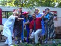 Unsere Darsteller des St�ckes &bdquo;Risiken und Nebenwirkungen&rdquo;, von links: Petra Wilhelm als Frau Dr. Maier, Anneliese Range als Julchen, Gunter Ochs als Alfred, Renate G�nst als Maria, Karl-Heinz Neumann als Harry, Andrea W�rtele als Agnes und Erich Kramer als Olaf