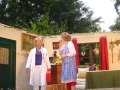 Dr. Maier (Petra Wilhelm) und Alfreds Schwester Agnes (Andrea W�rtele), Vorstellung am 12.7.