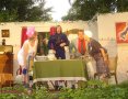 Alfred (Gunter Ochs) und Harry (Karl-Heinz Neumann) bekommen einen Schreck (Vorstellung am 12.7.08)