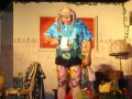 Wunderheiler Olaf (Erich Kramer) bei der Vorstellung am 12.7.