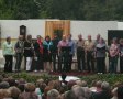 Liedvortrag des Gospelchors Zimmersrode zum Auftakt der Vorstellung am 17. Juli