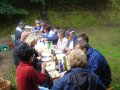 gemeinsames Essen zum Abschluss der Theatersaison am Sonntag, dem 19. Juli
