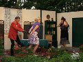 Hans und Franzi k�mpfen um das Lenkrad